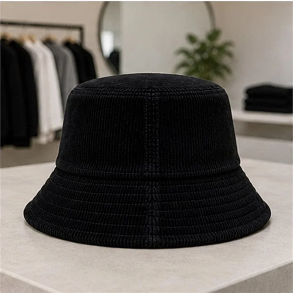 ALO Yoga Black Gym Bucket Hat Logo